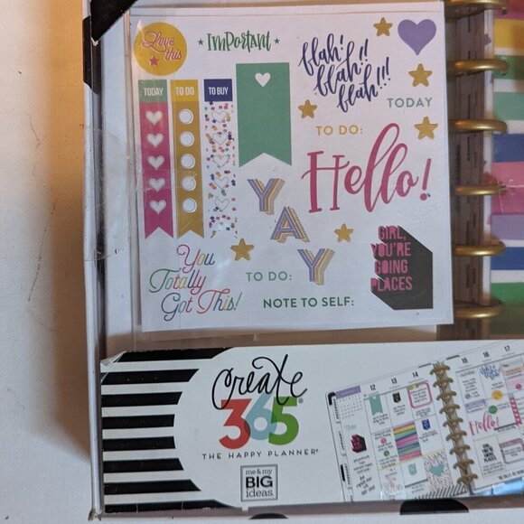 NWT Back to School Happy Planner Wonderful Classic Student Box Kit 2017 Outdated - Picture 4 of 10